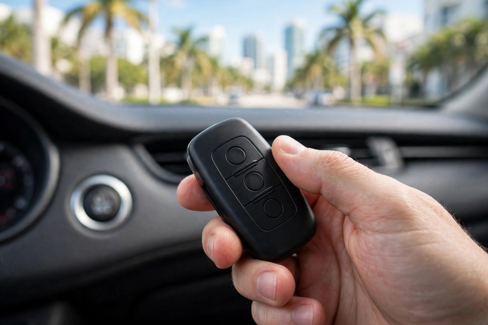 Key fob programming in Wynwood, Miami — programming a smart key fob